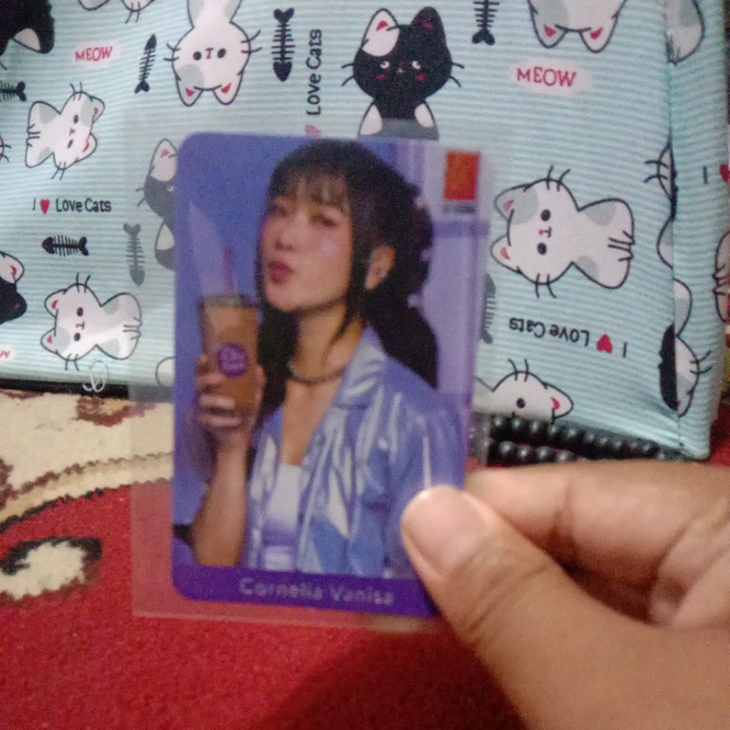 photocard oniel Chatime×JKT48.