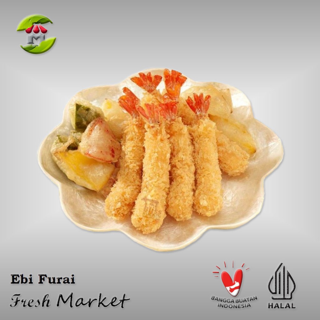 

[DEPOK] Ebi Furai Frozen Isi 10 Halal