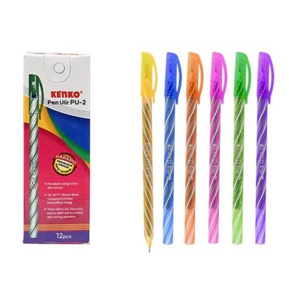 

Pen Ulir Kenko Tinta Hitam [Per 1 Lusin] KENKO PU-1 PU-2