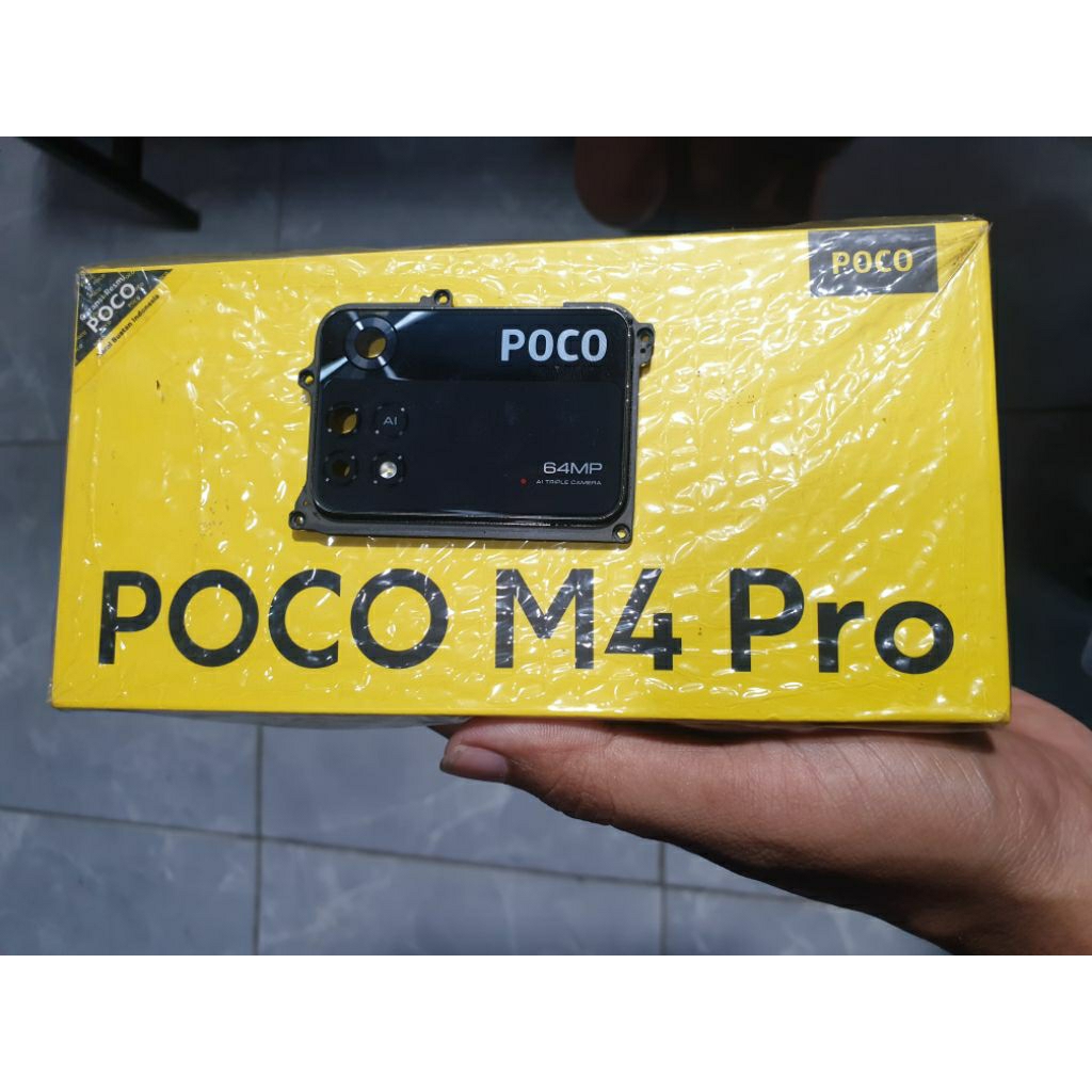 KACA KAMERA TUTUP MESIN POCO M4 PRO ORI COPOTAM