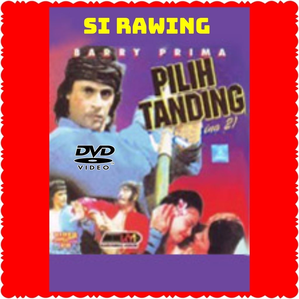 KASET DVD BARRY PRIMA SI RAWING-LENGKAP PAKAI BOX-KASET DVD SILAT INDONESIA-KASET DVD INDONESIA JADU