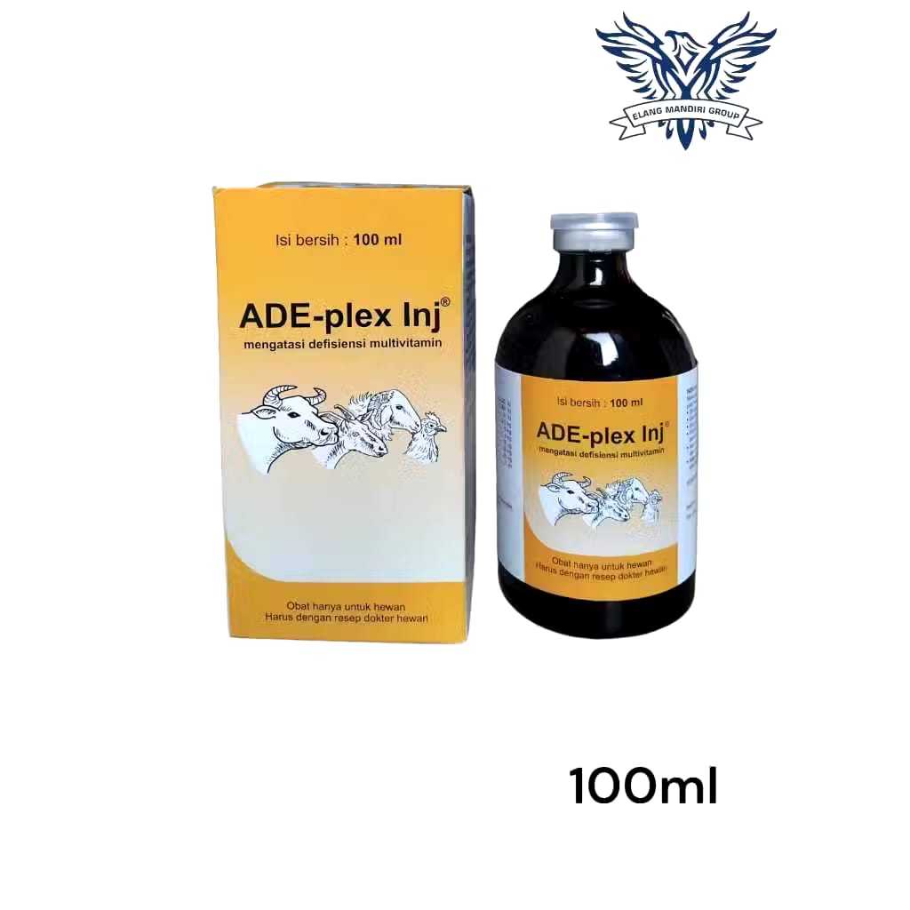 ADE plex 100ml Vitamin ADE Dan B Complex Untuk Hewan Medion