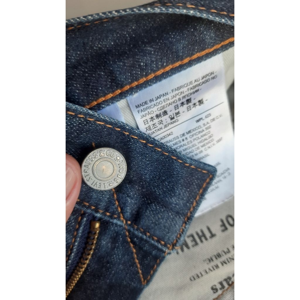 Levi's 511 JAPAN SELVEDGE Sz : 32" _ BEKAS