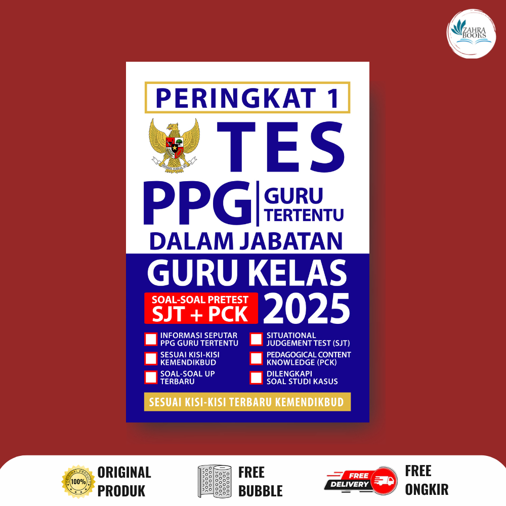 PERINGKAT 1 TES PPG GURU TERTENTU DALJAB GURU KELAS 2025 By Media Eduka