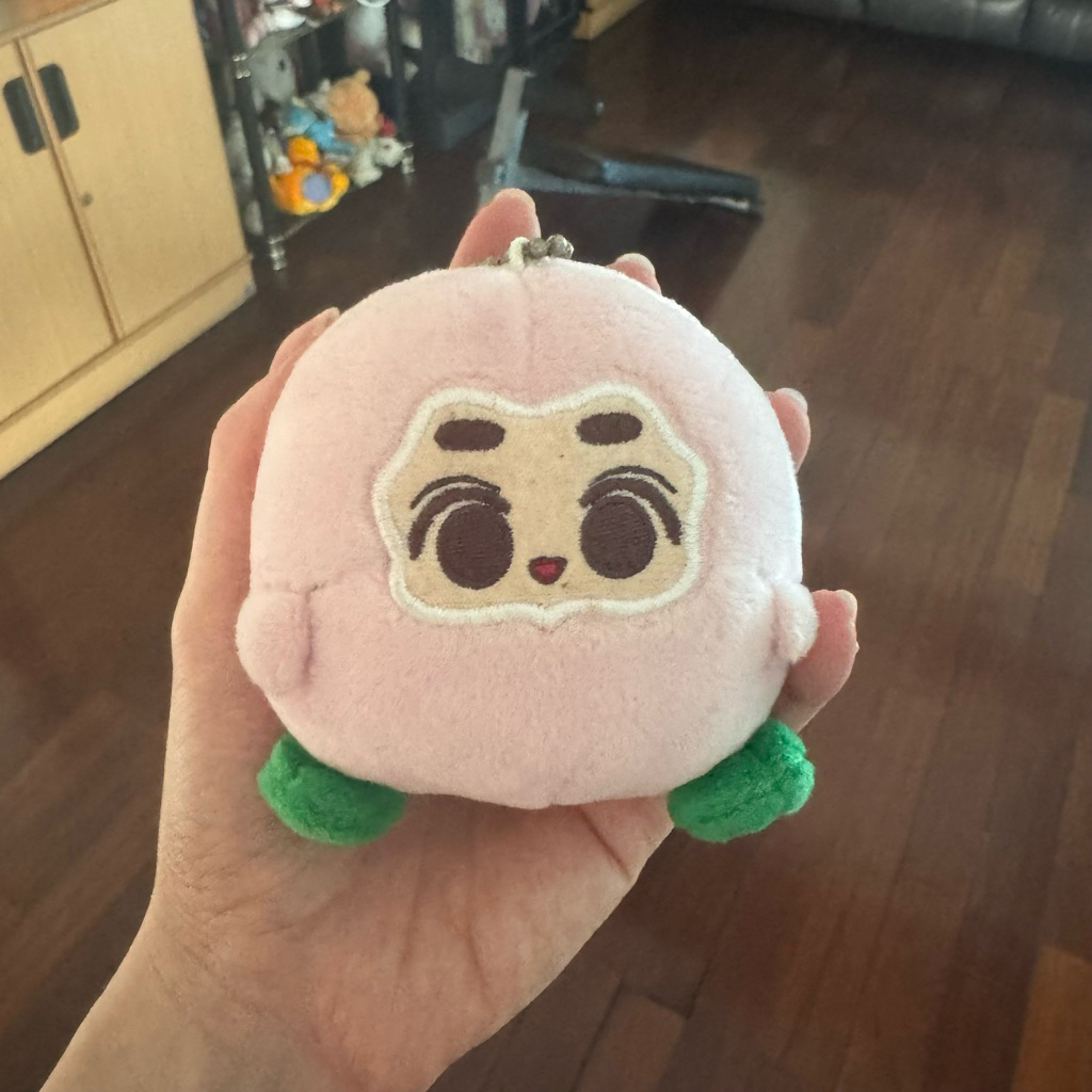 Boneka EXO Suho Fansite Peach 10cm doll