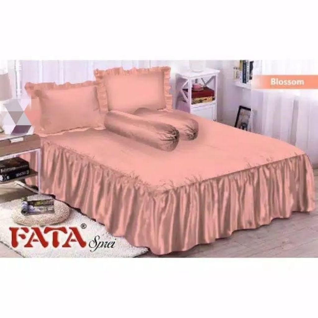 Fatah Sprei Rumbai Polos