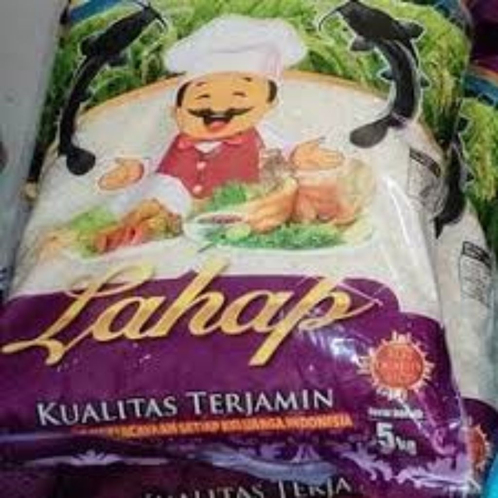 

Beras Lahap Lele 5kg x 2 pcs
