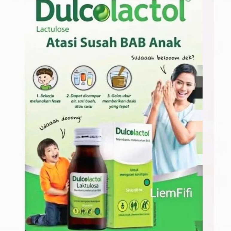 DULCOLACTOL Dulcolax Sirup atasi sembelit sulit BAB Anak & Dewasa