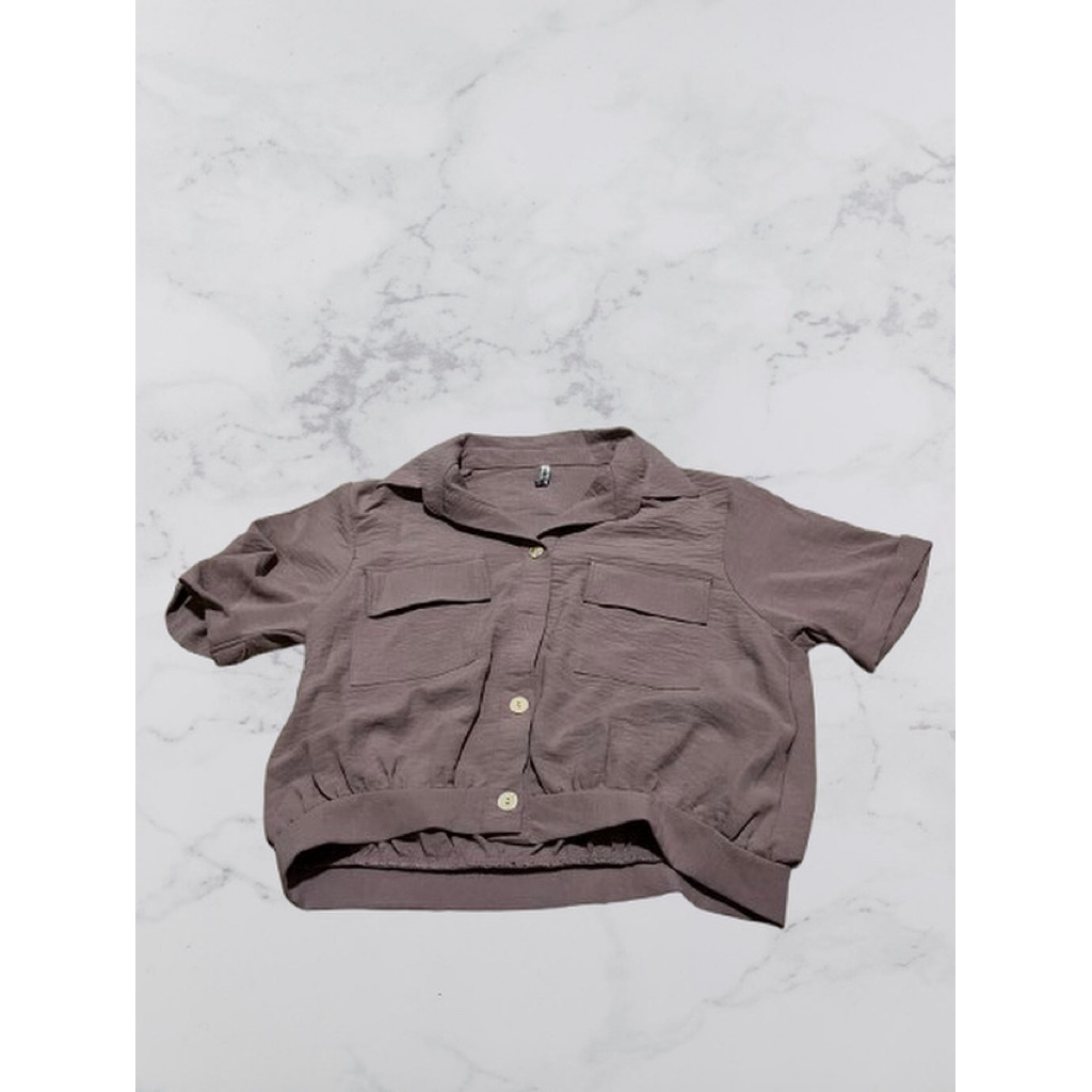 PRELOVED CROP TOP SIXTYONE