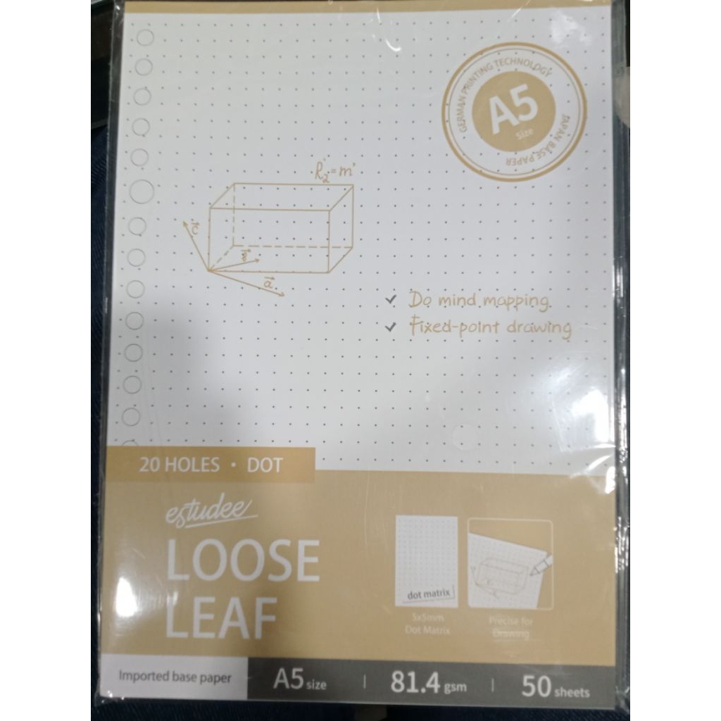 

LOOSE LEAF A5 PREMIUM DOT