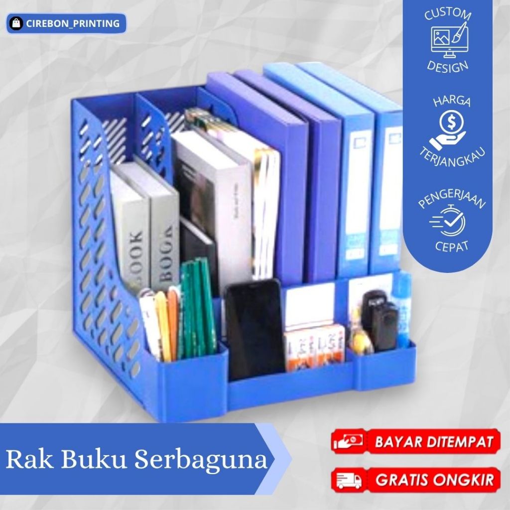 BOX FILE / RAK BUKU / RAK BUKU SERBAGUNA / TEMPAT PENYIMPANAN SERBAGUNA / TEMPAT BUKU / TEMPAT PULPE