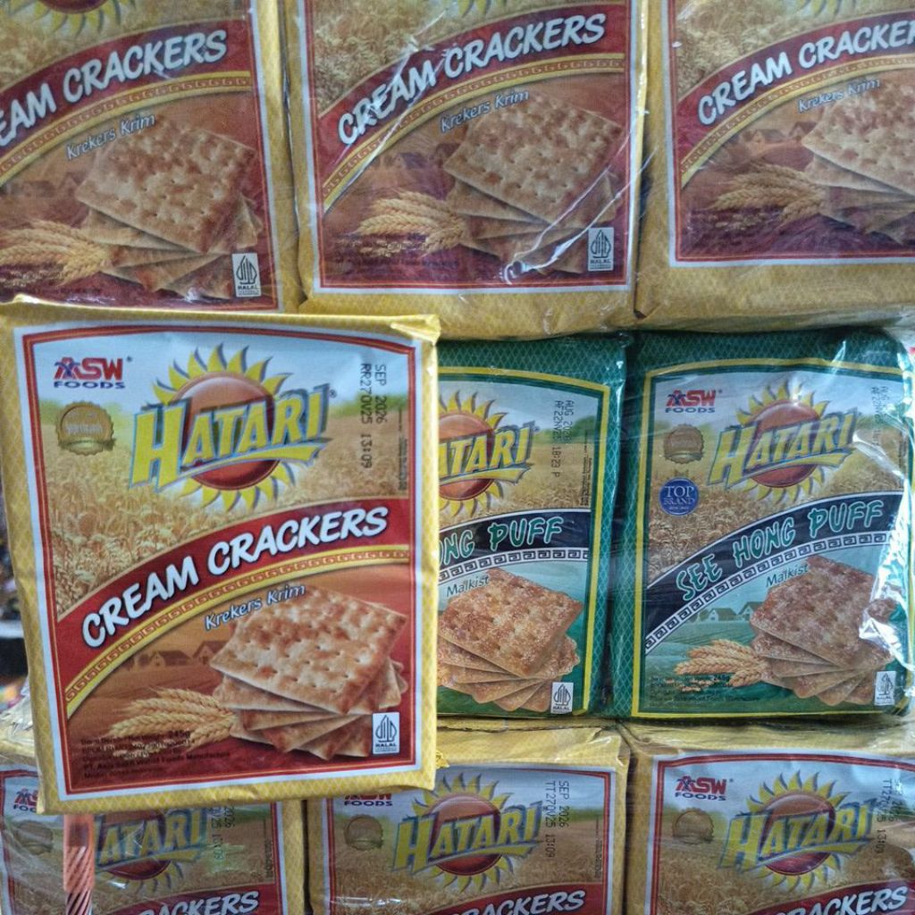 

Roti Hatari cream crackers 245 g