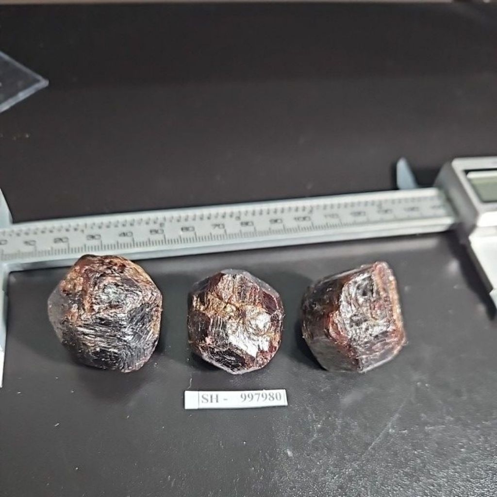 RED GARNET ROUGH paket BATU ALAM ASLI