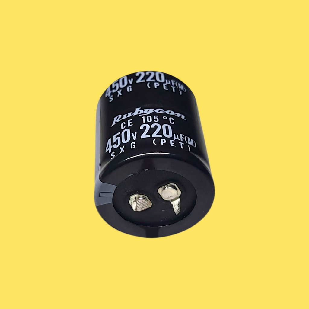Kiyoshop12 Elco 220Uf 450V Rubycon Original