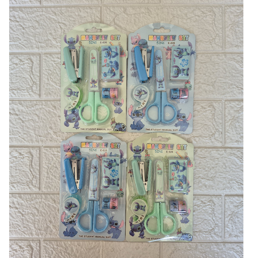 

Stapler + Isi Staples Gunting Isolasi SET