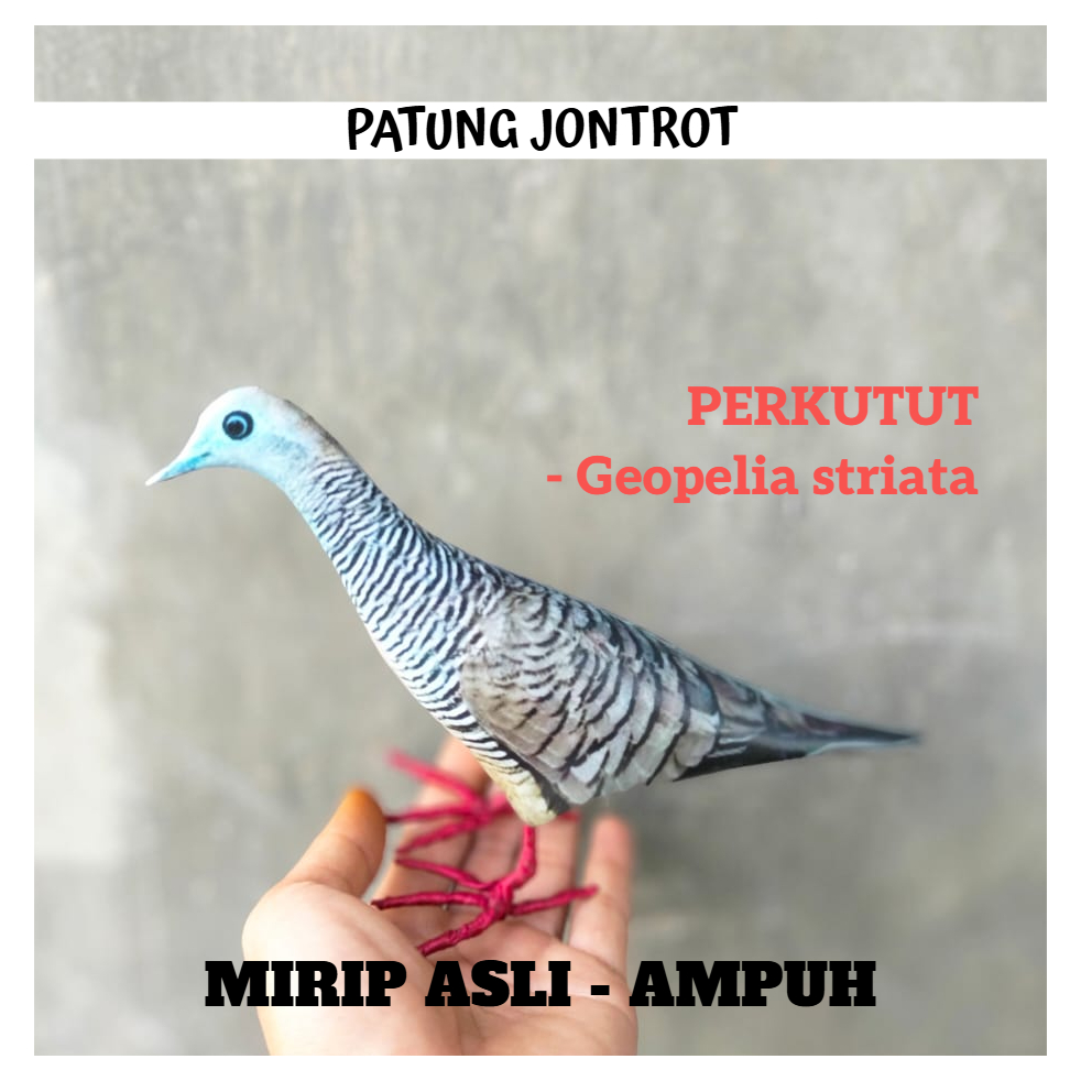 PATUNG JONTROT BURUNG PERKUTUT - JONTROT BURUNG PERKUTUT