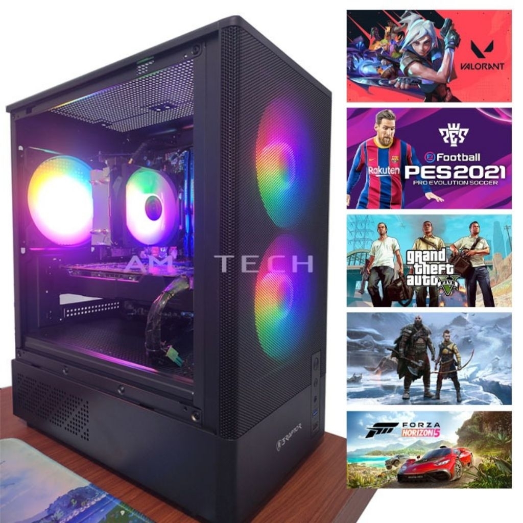LC GAMING EDITING RENDER STREAMING CORE I5 VGA RX 580 8GB RX 570 8GB RX 570 4GB RX 580 4GB
