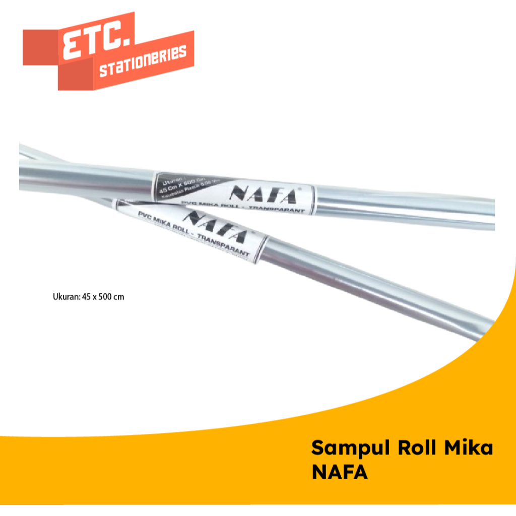 

Dataflex Sampul Roll Mika NAFA 60 micron [45 x 500 cm]