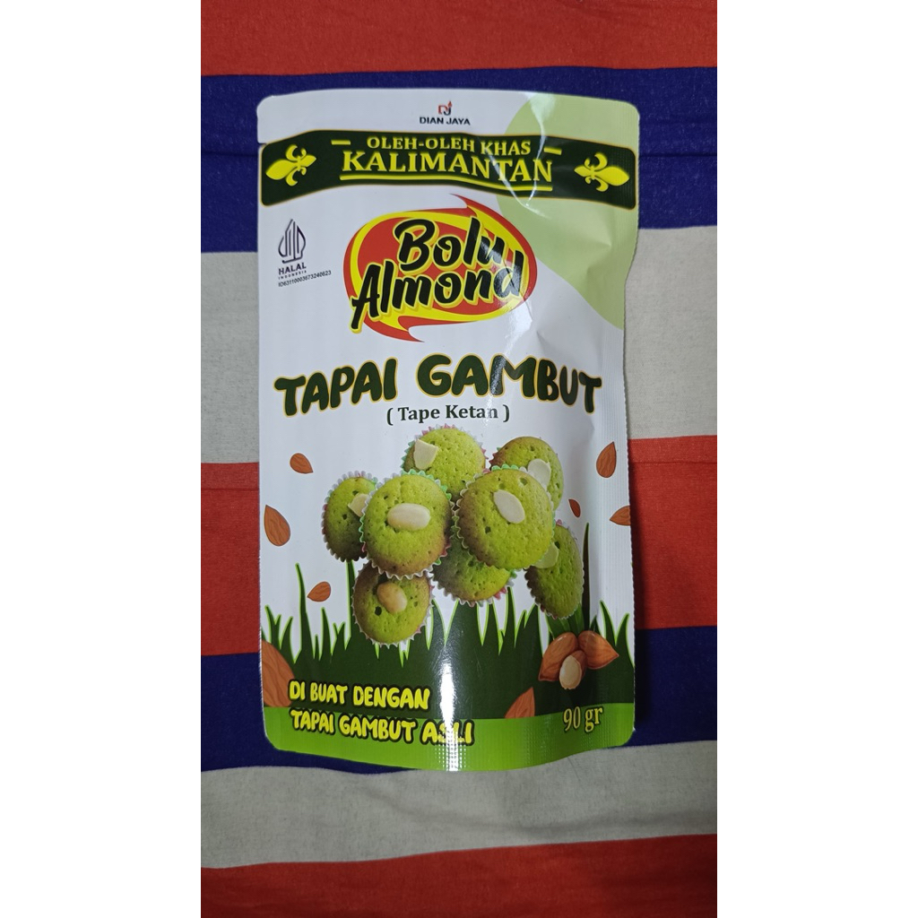 

Bolu Almond Tapai Gambut