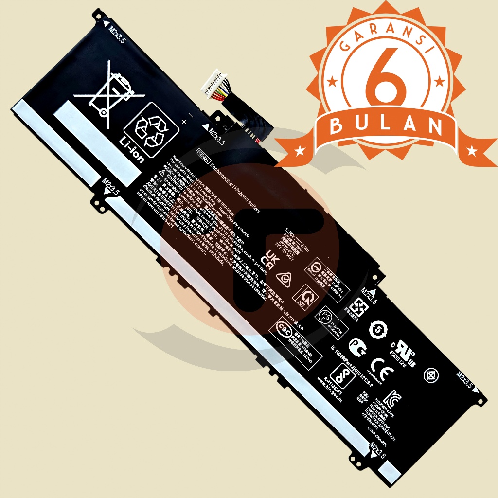 Baterai Laptop HP Envy 13 13-BA 13-AR 13-AY ENVY X360 15 2020 15-ED 15M-EE 15M-EE0013DX 15M-EE0023DX