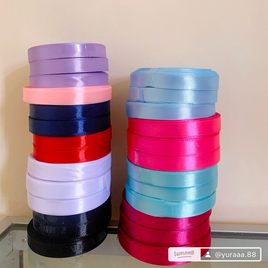 

PITA SATIN 1/2 INCH 1,2CM PER ROLL