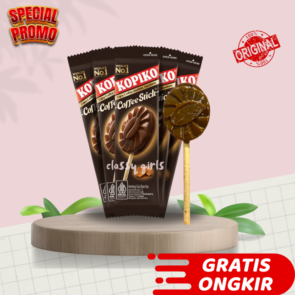 

KOPIKO COFFEE STICK 1 BOX ISI 20PC