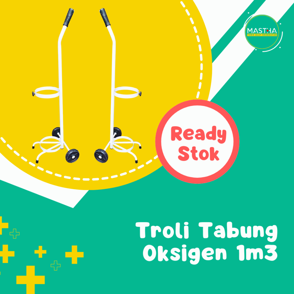 *Mastha Malang* Troli Tabung Oksigen 1m3