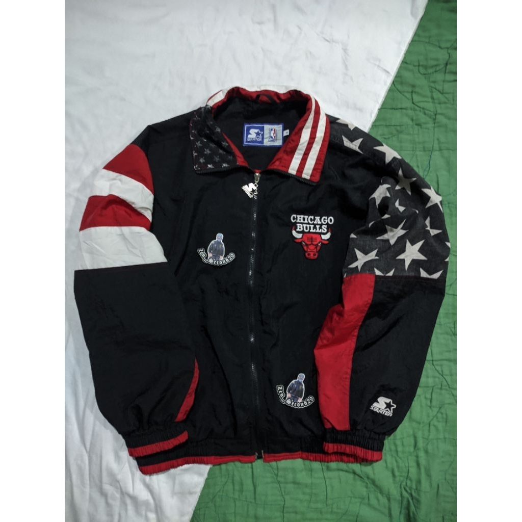 windbreaker chicago bulls starter