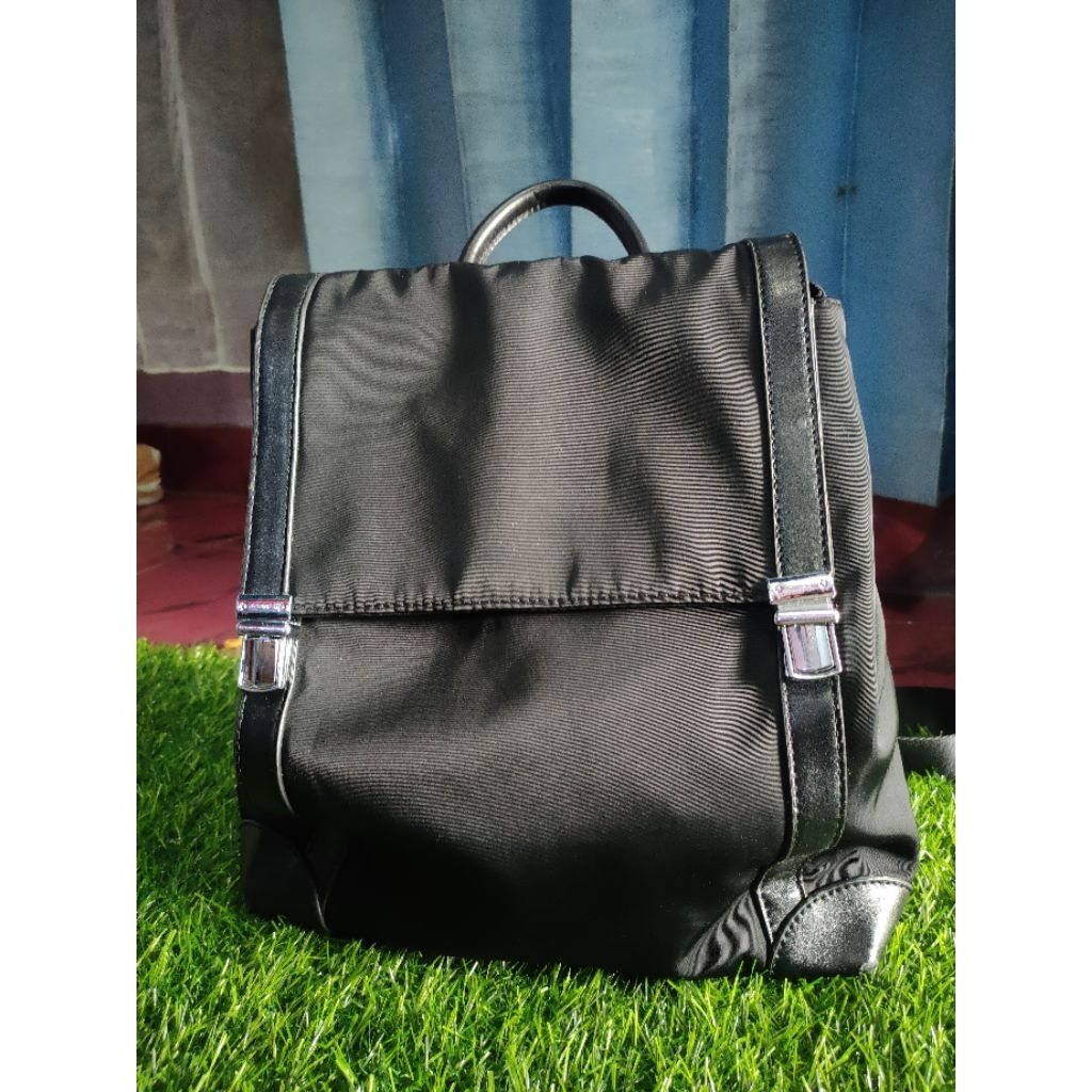 tas ransel nilon cewek second preloved