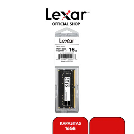 MEMORY SO-DIMM 16GB DDR4 3200 SO-DIMM 1.2V NOTEBOOK LAPTOP MEMORY ORIGINAL GARANSI RESMI
