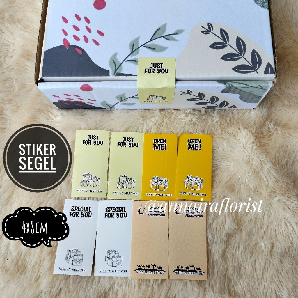 

Stiker segel untuk hampers