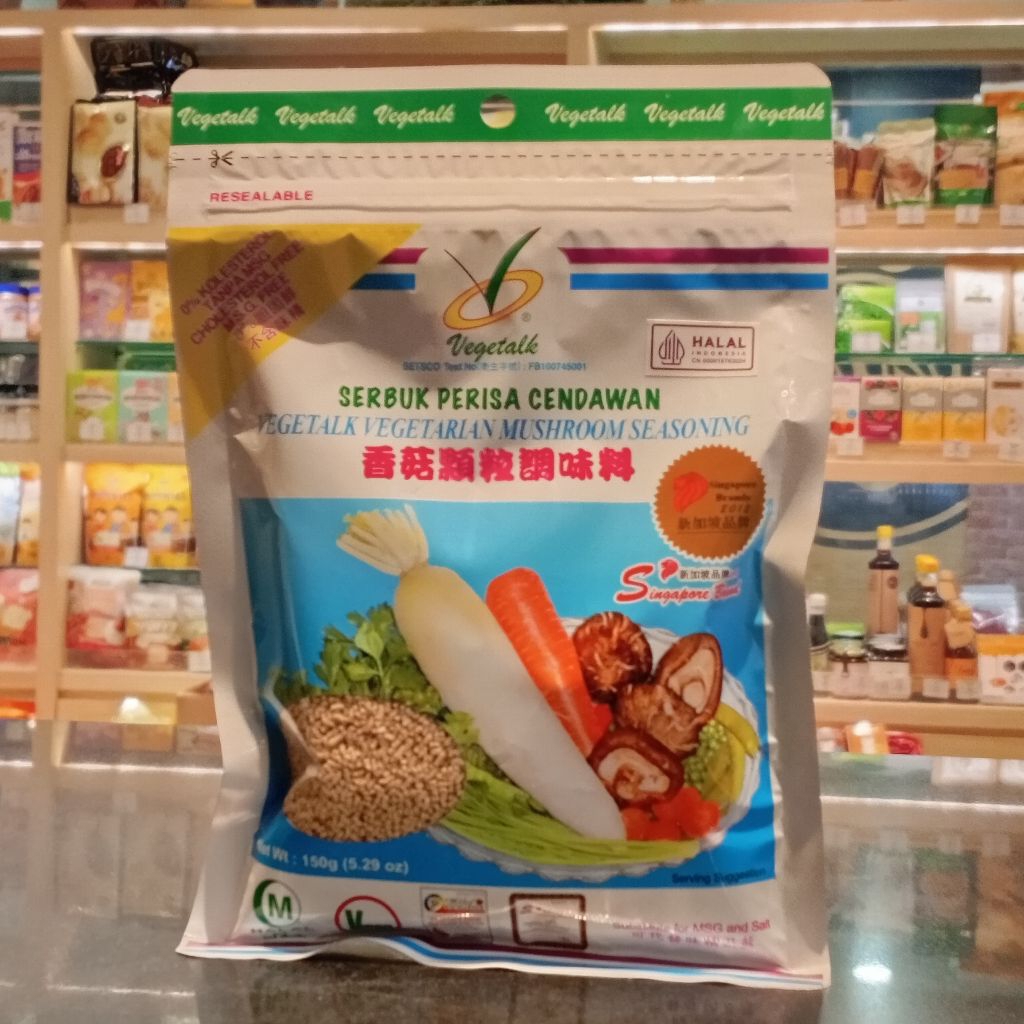 

Vegetarian Mushroom Natural Seasoning by Vegetalk 150gr