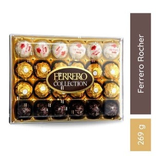 

Coklat Ferrero Collection T24 269gram 3 rasa isi 24pcs - Terenak
