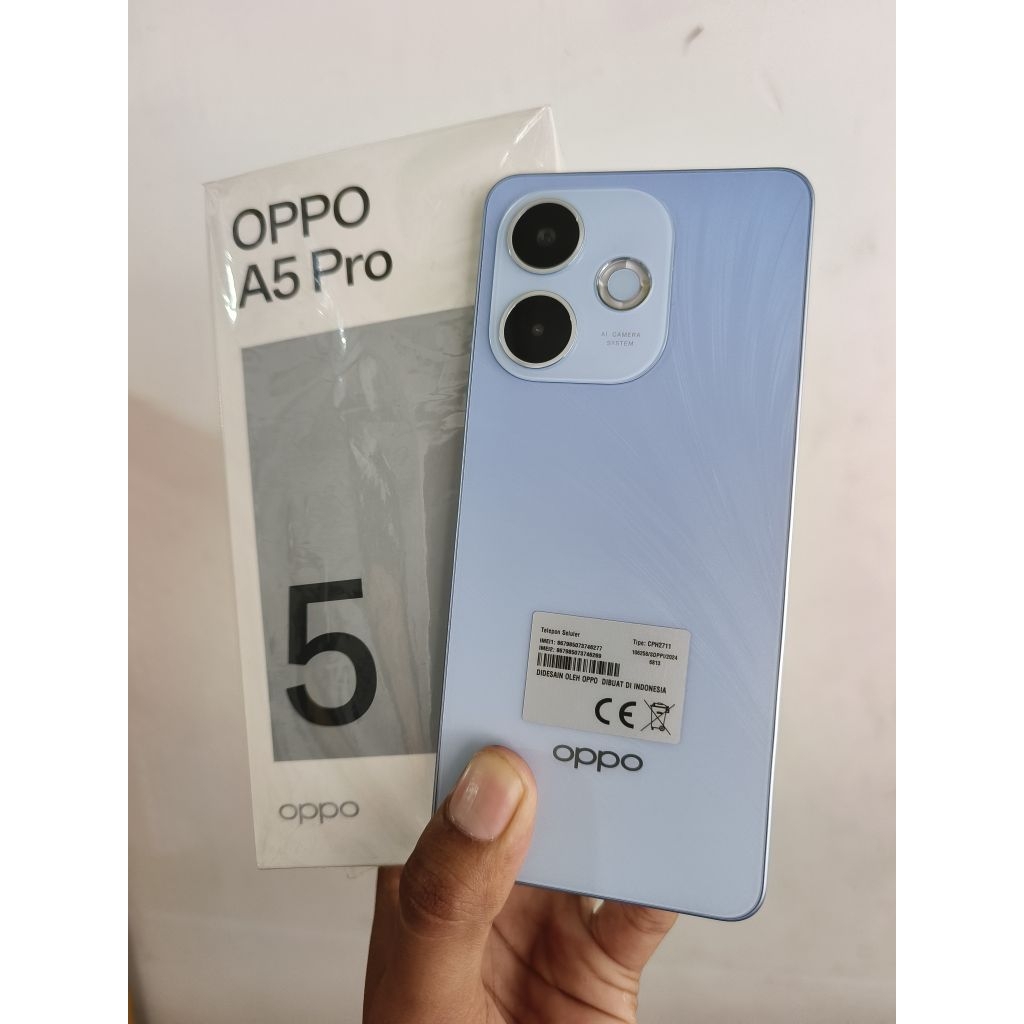 oppo a5 pro 4g 8/128 second lengkap mulus