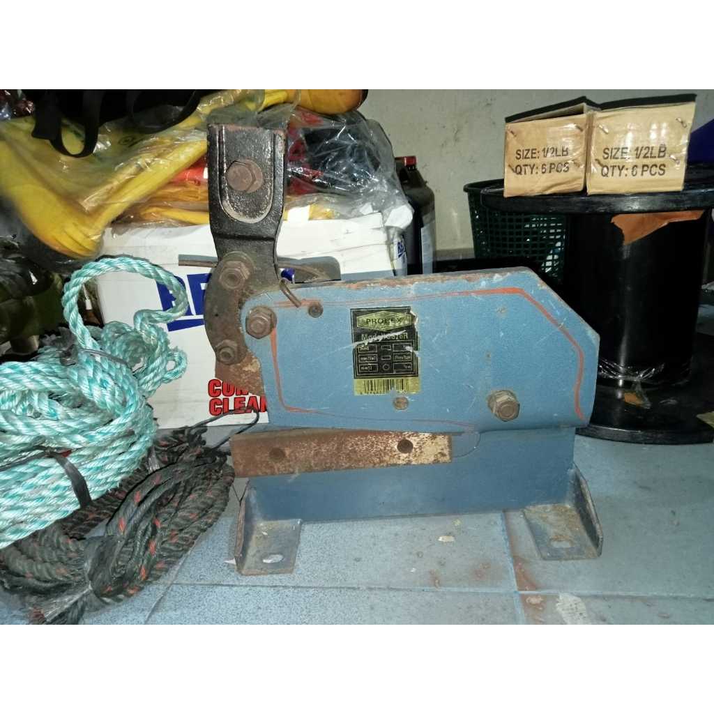 Pemotong plat PROHEX 1/4"/gunting plat model duduk/potong plat besi 6mm