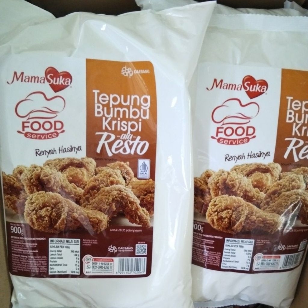

tepung bumbu krspi ala resto mama suka 900gram