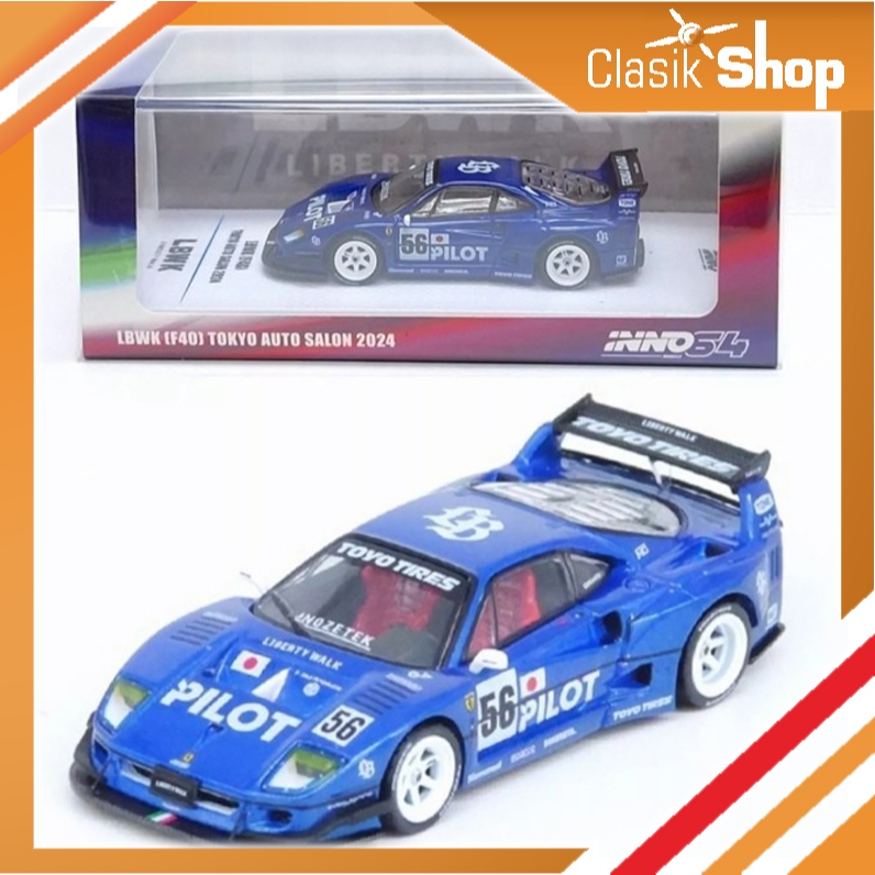 Inno64 Inno 64 LBWK F40 Tokyo Auto Salon 2024 Pilot