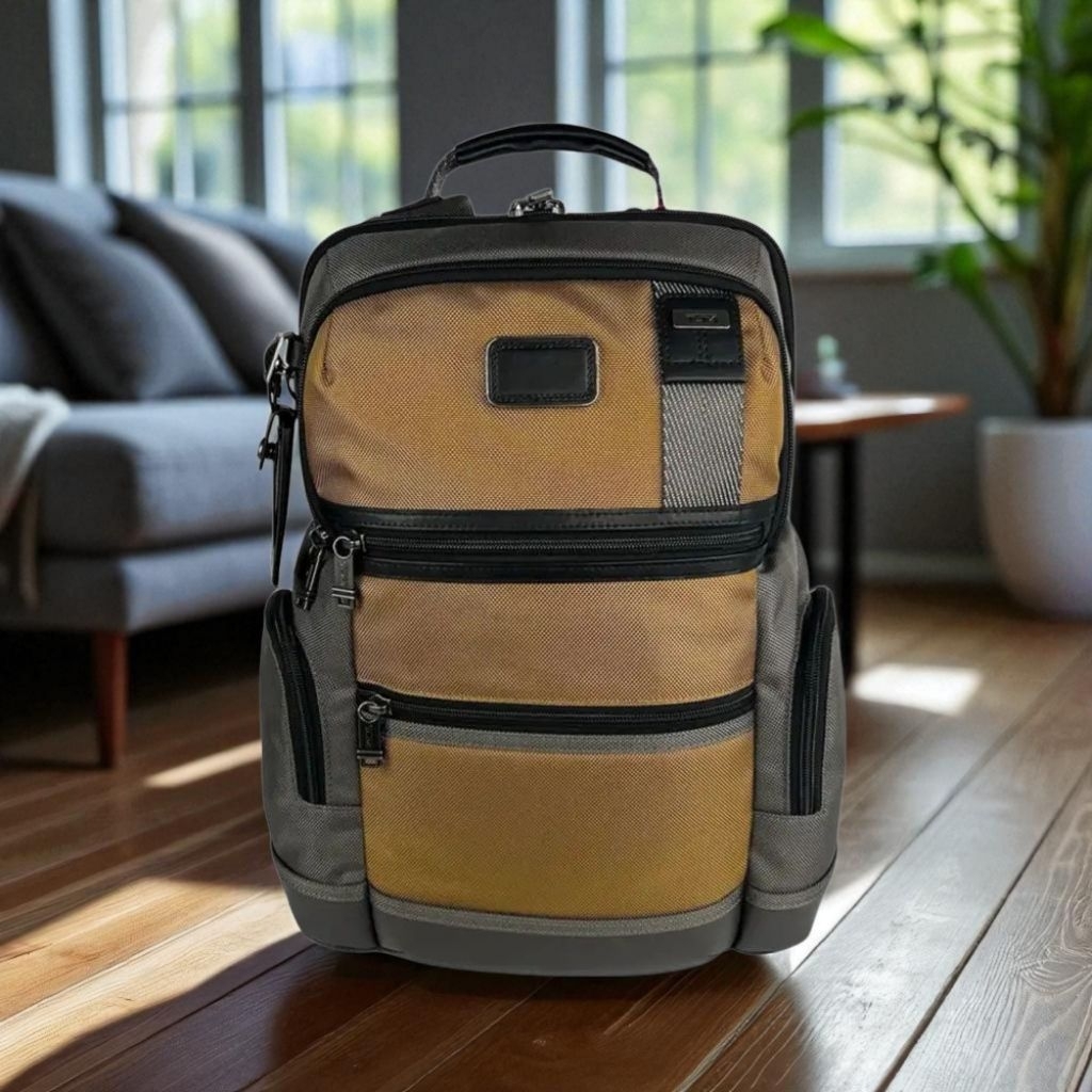 Tumi Parrish Backpack Golden Brown