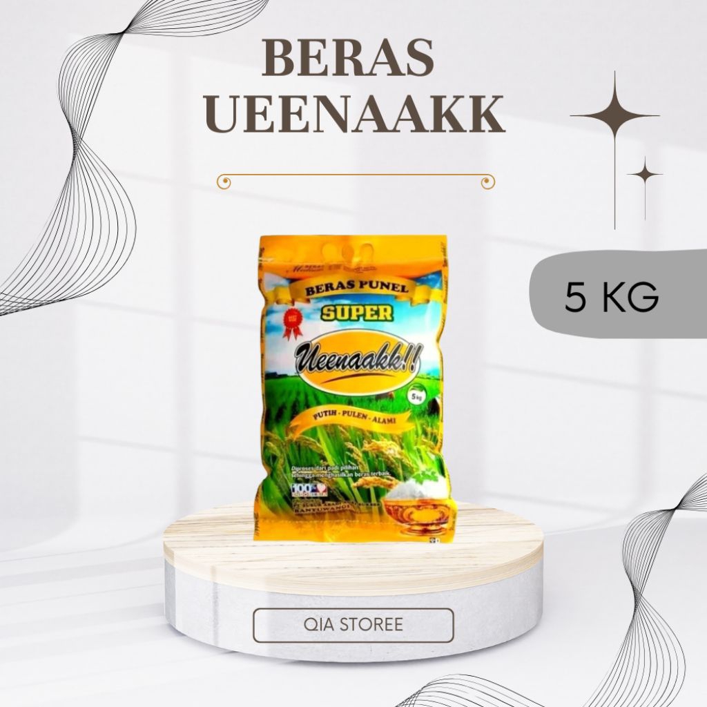 

BERAS UEENAAKK/BERAS SUPER PREMIUM 5KG