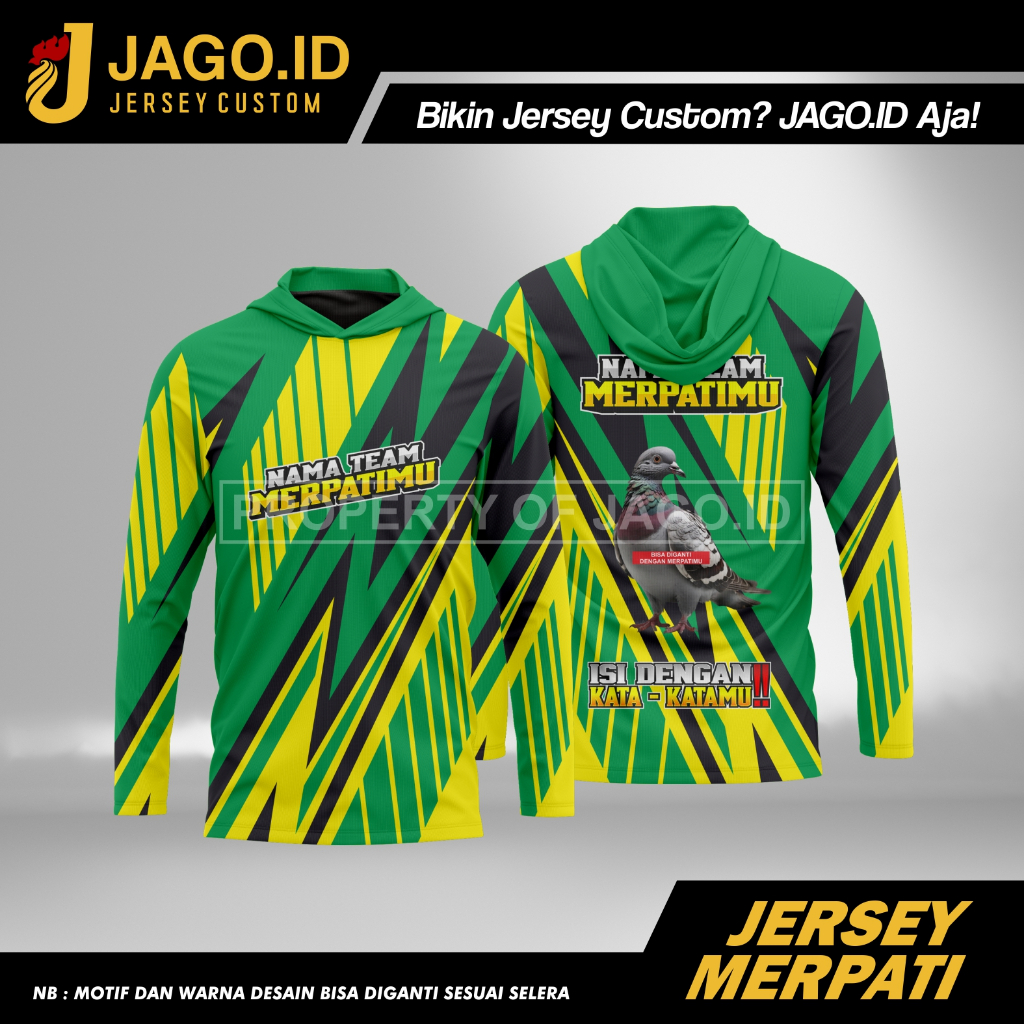Jersey Merpati Bertopi | Merpati Balap | Merpati Kolong | Merpati Tinggi | Jago.id