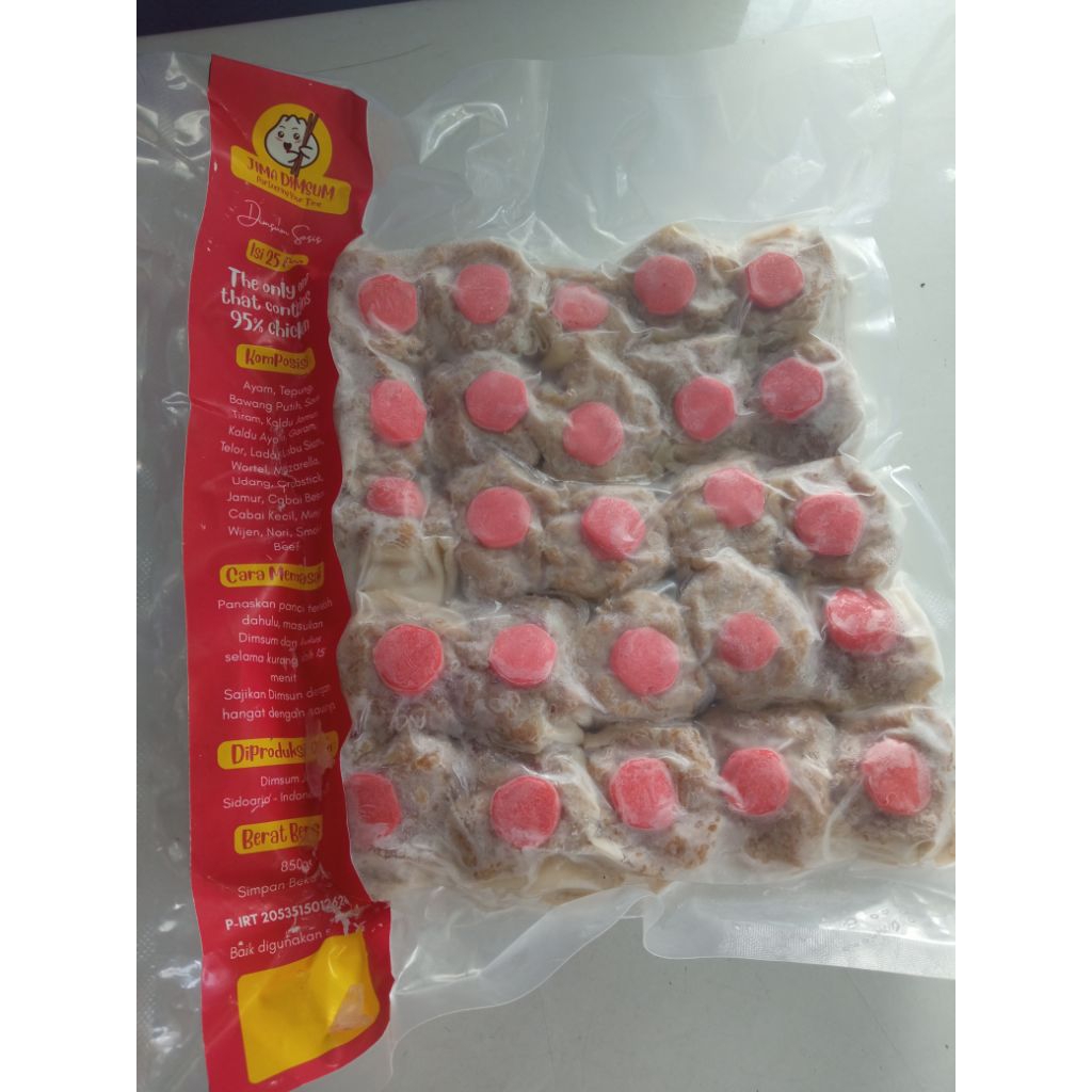 

siomay dimsum sosis isi 25