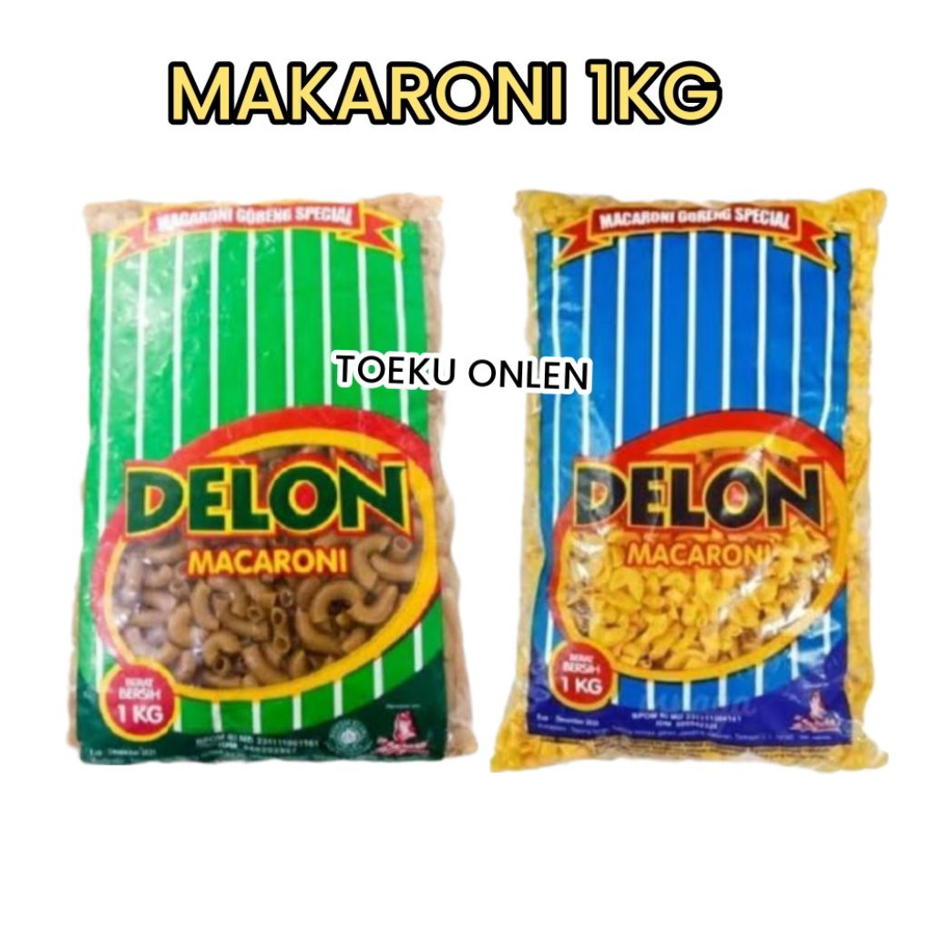 

DELLON MAKARONI HIJAU DAN BIRU 1KG