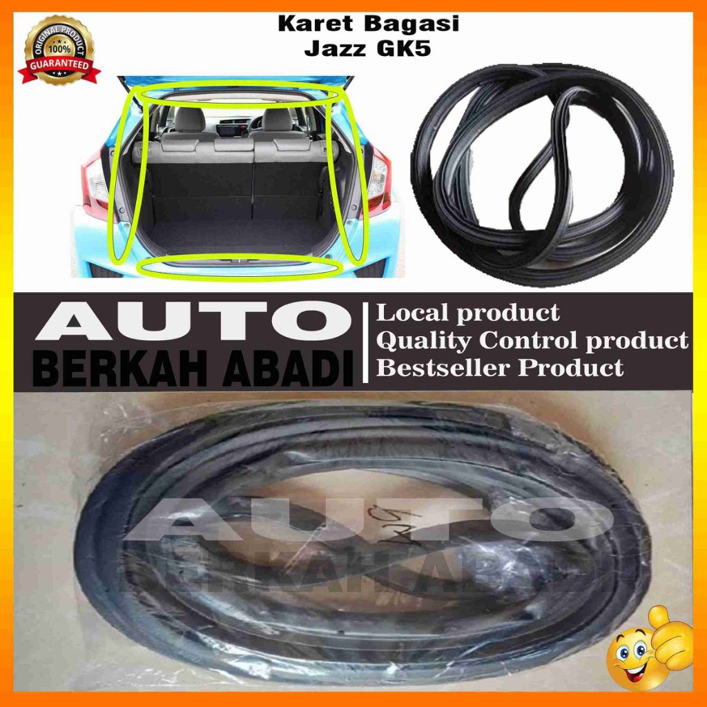karet bagasi honda jazz gk5 (karet peredam bagasi honda jazz gk5)