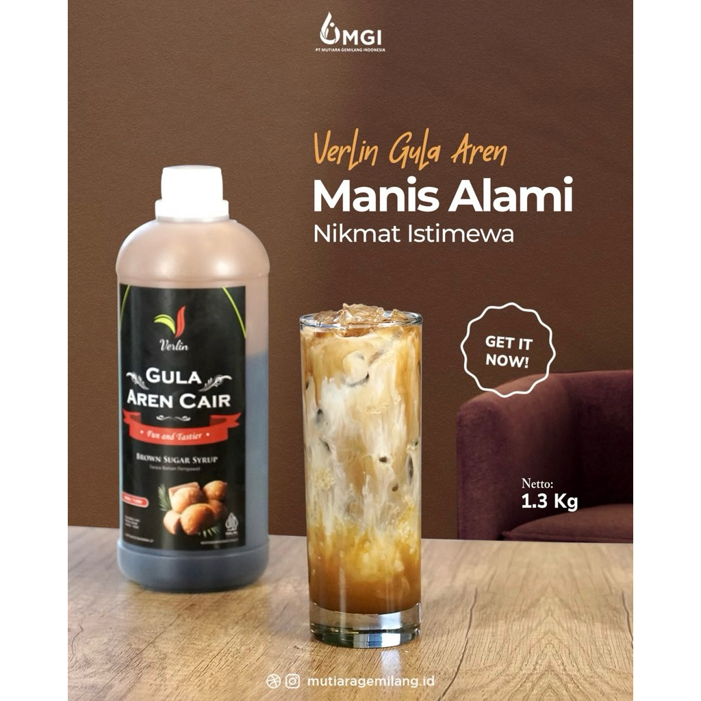 

Gula Aren Cair “Verlin” 1L