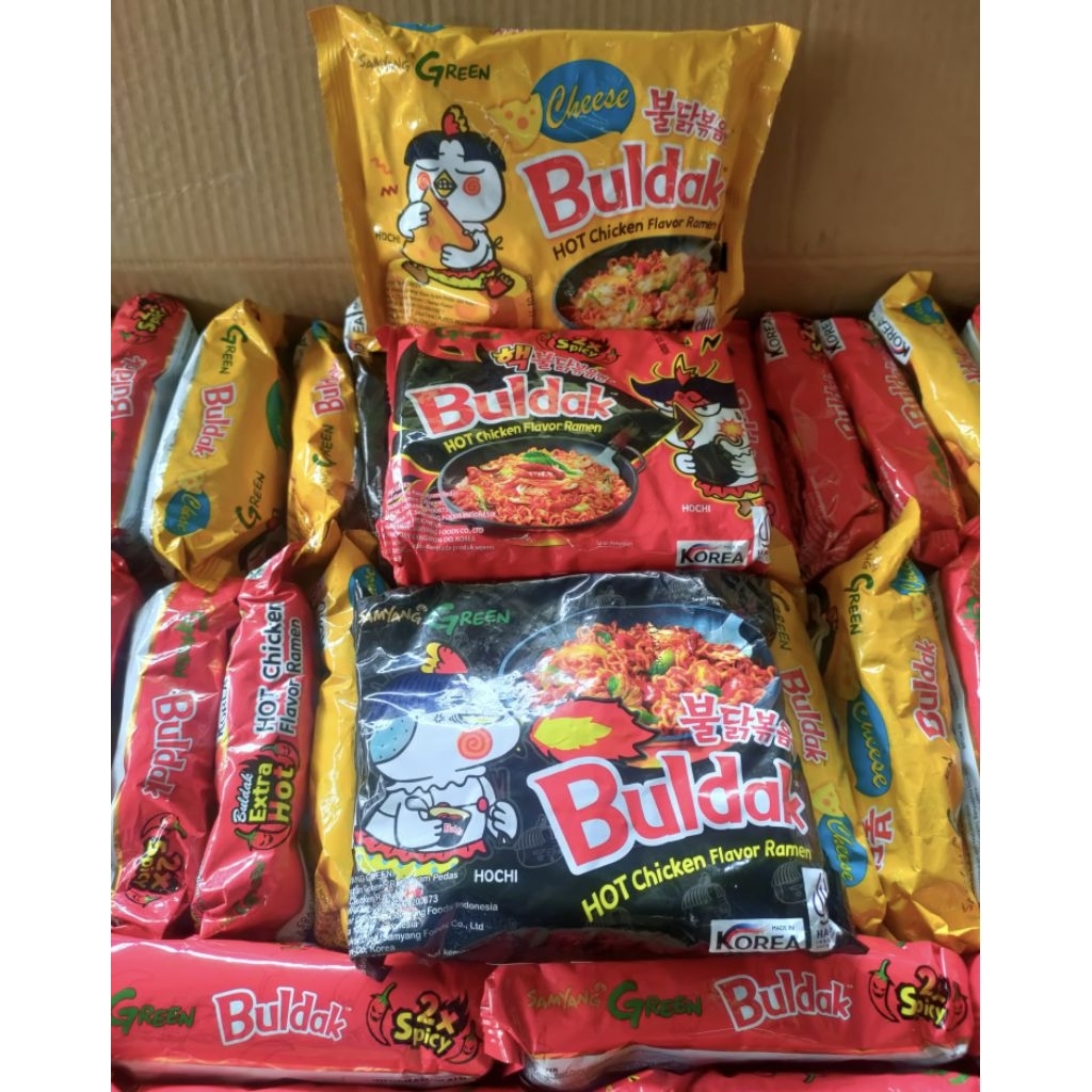 

Samyang Noodle Mie Samyang Buldak/Green 140gr