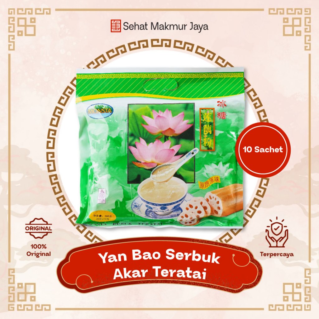 

Yan Bao Minuman Serbuk Akar Teratai - Isi 10 Sachet