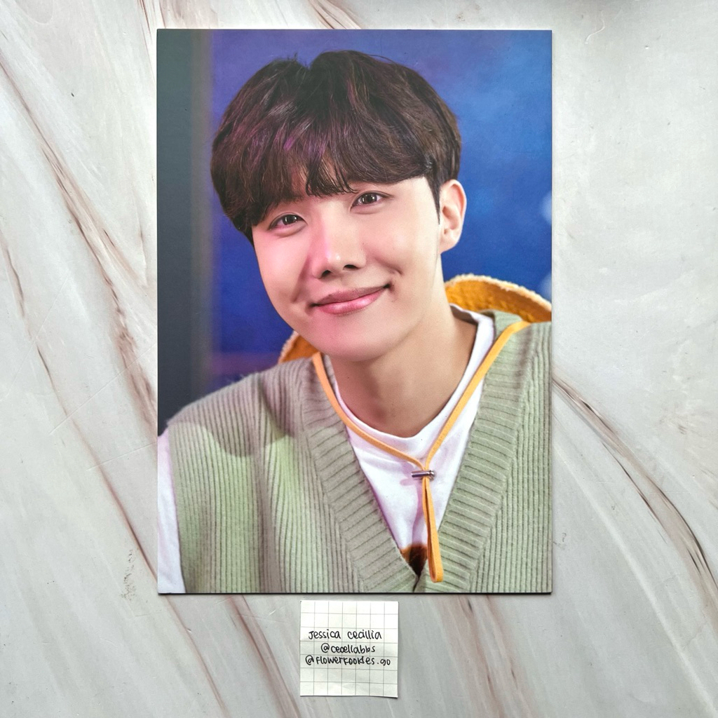 BTS JHOPE PTD PERMISSION TO DANCE POSTCARD POSCA OFFICIAL