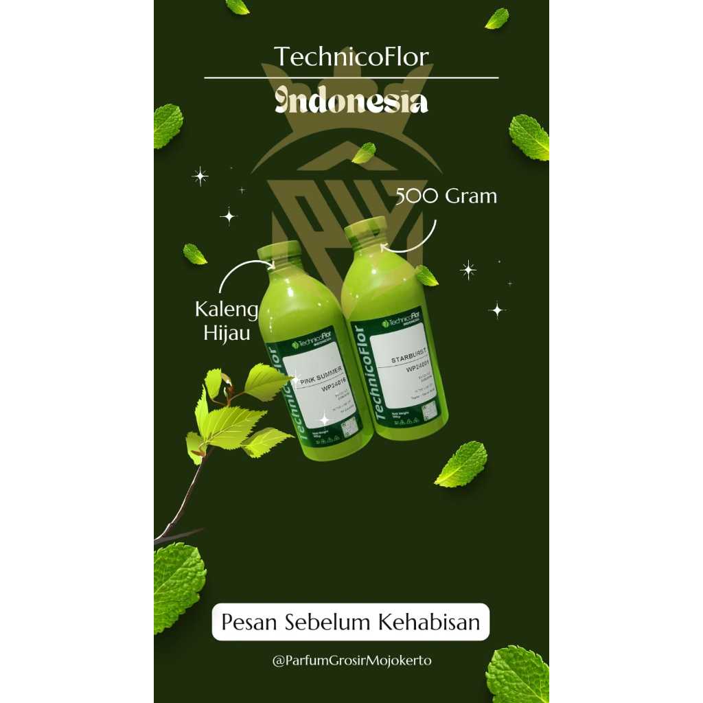 BIBIT PARFUM BY TECHNICOFLOR INDONESIA (TFI) SEGEL 500 GRAM