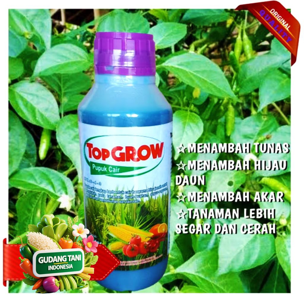 top grow npk cair 1liter FREE BABLE WRAP PACKING