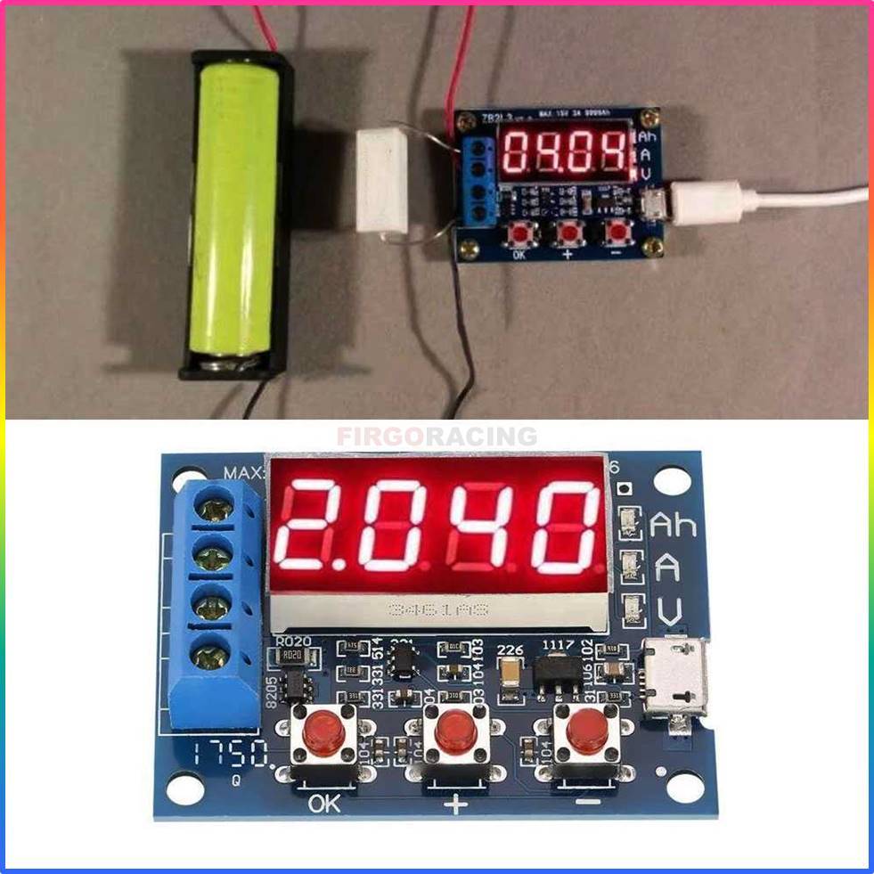 HW-586 Battery Tester – Alat Cek Kapasitas Baterai 1.5V–12V untuk 18650 & Li-ion